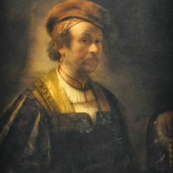 A man with beret